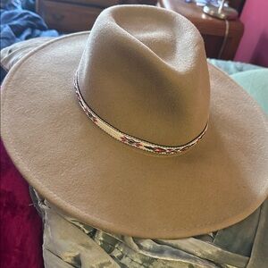 Anthropologie WYETH Ada Rancher West Felt Hat